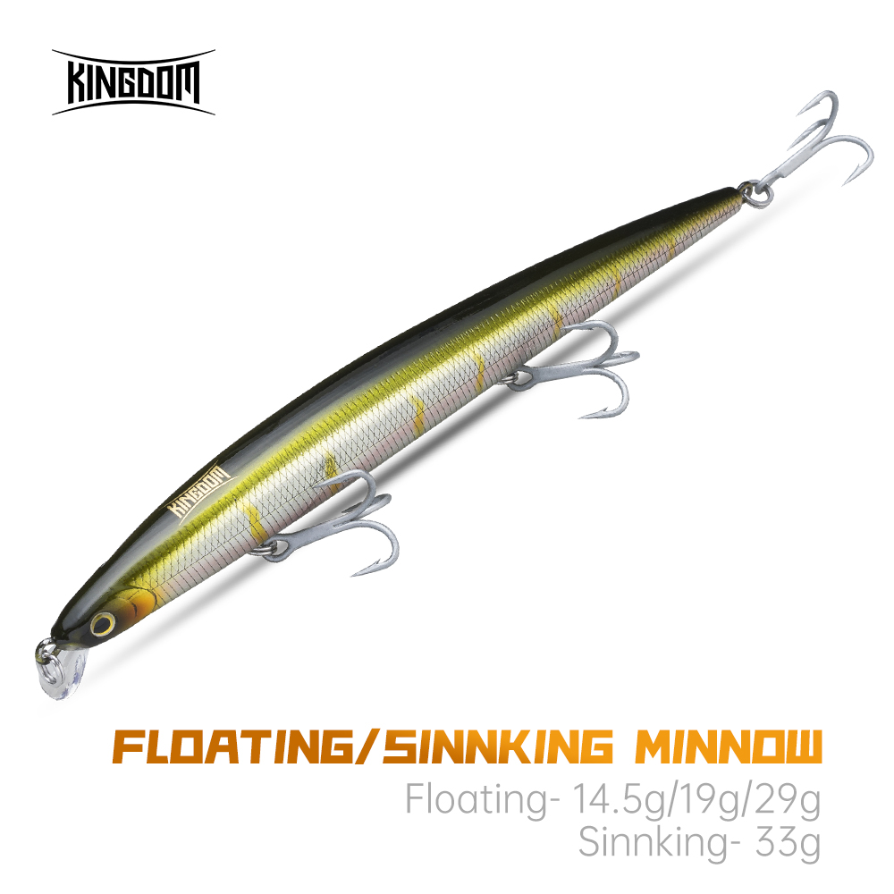 Fishing Equipment And Gear - เหยื่อตกปลา Kingdom Floating Fishing Lures 19