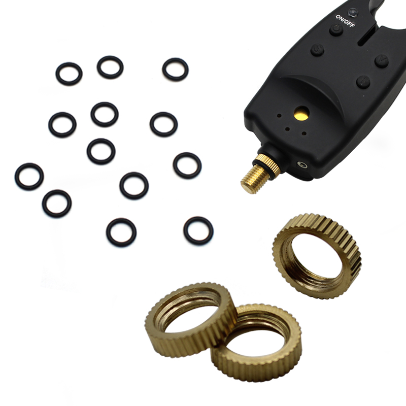 Quality Fishing Equipment - 4pcs ปลาคาร์พอุปกรณ์ตกปลากัดนาฬิกาปลุกล็อค NUT 3/8 