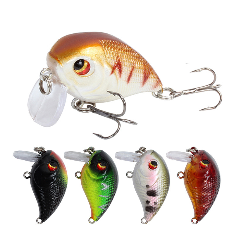 Quality Fishing Equipment - 1Pcs Floating Crank เหยื่อตกปลา Wobblers 4.5Cm