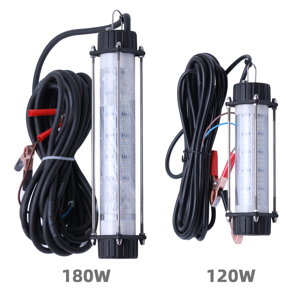 Fishing Equipment Gear - ไฟตกปลาใต้น้ำกำลังสูง 1 ชิ้น 120W 180W 12V
