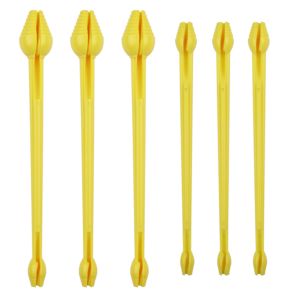 Fishing Equipment Gear - 6 ชิ้นตะขอตกปลา Disgorger Snelled พลาสติกตกปลา Hook
