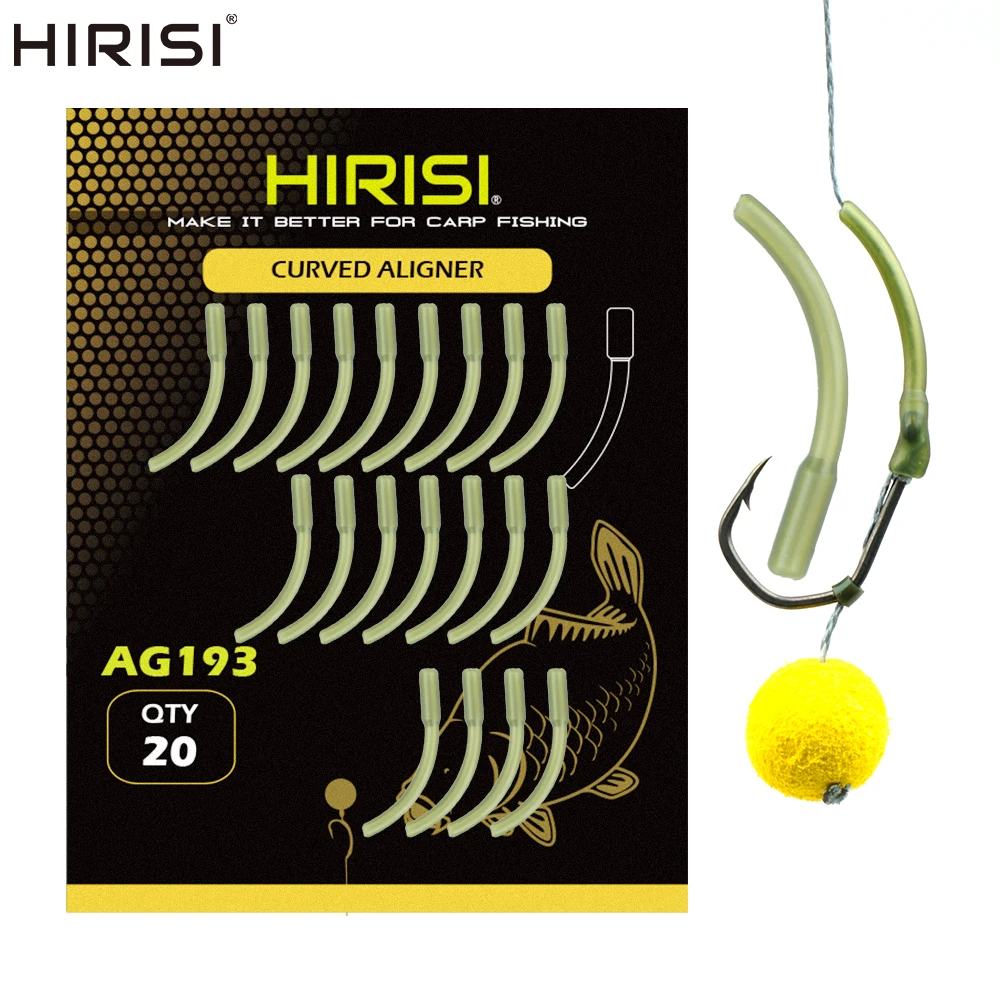 Quality Fishing Equipment - Hirisi 20pcs ปลาคาร์พแขนตะขอ, anti-Tangle ปลาคาร์พ Hook