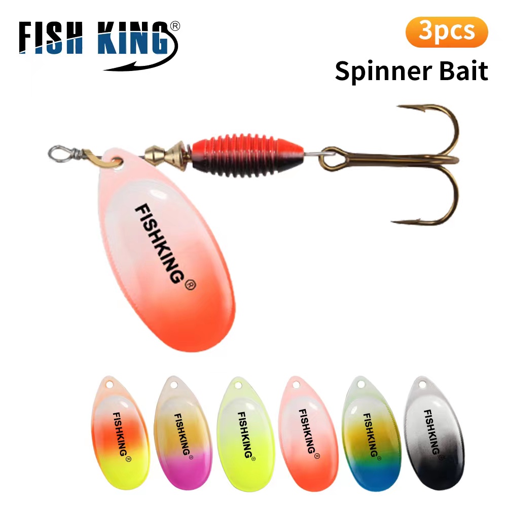 Quality Fishing Equipment - เหยื่อตกปลา NGB 3 ชิ้น/ชุด 4 กรัม