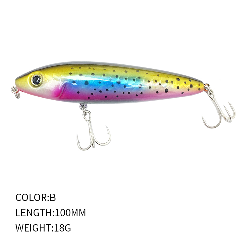 เหยื่อปลอมแบบลอยน้ำ ขนาด 100 ม - Fishing Equipment And Gear บทวิจารณ์และราคา