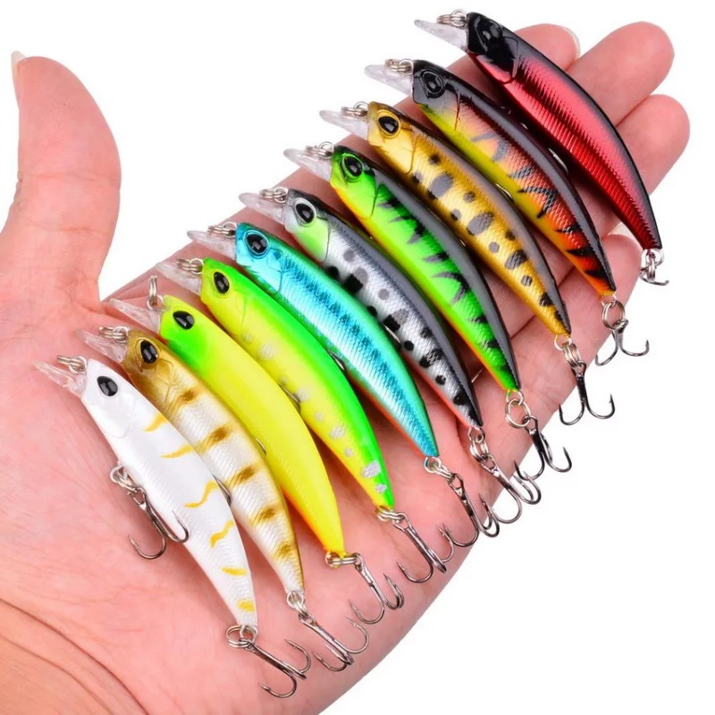 ชุดเหยื่อตกปลา 3/5/8 ชิ้น แบบส - Quality Fishing Equipment บทวิจารณ์และราคา