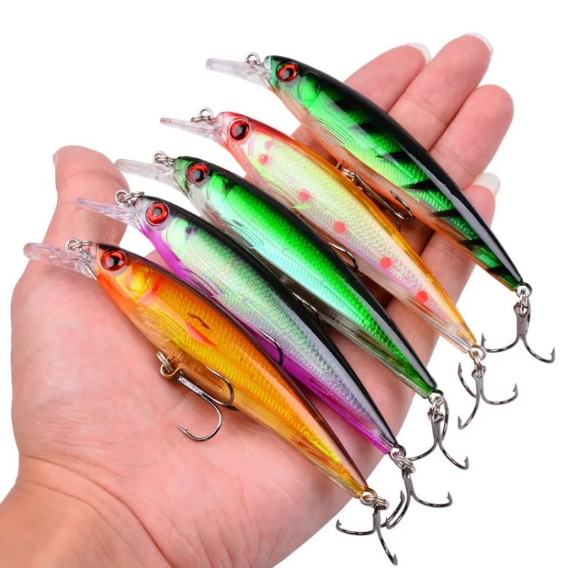 ชุดเหยื่อตกปลา 3/5/8 ชิ้น แบบส - Quality Fishing Equipment บทวิจารณ์และราคา