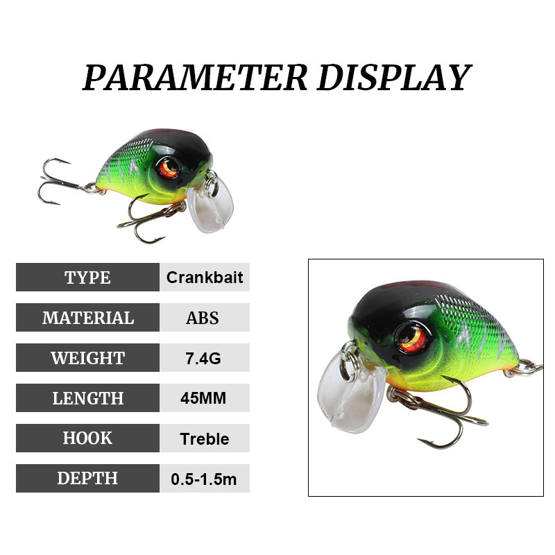 1Pcs Floating Crank เหยื่อตกปล - Quality Fishing Equipment บทวิจารณ์และราคา