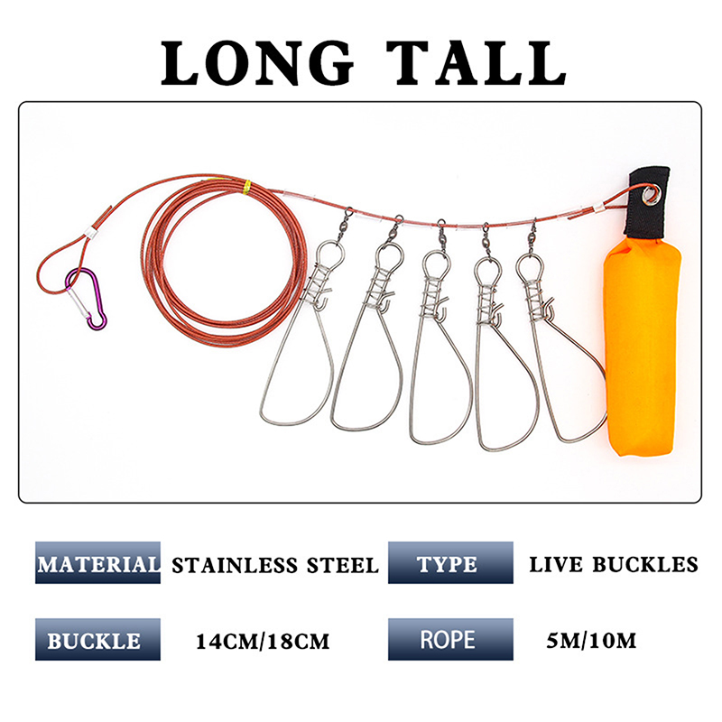● ตัวล็อคสายรัดปลาพร้อมรอก สแต - Fishing Equipment Guide บทวิจารณ์และราคา