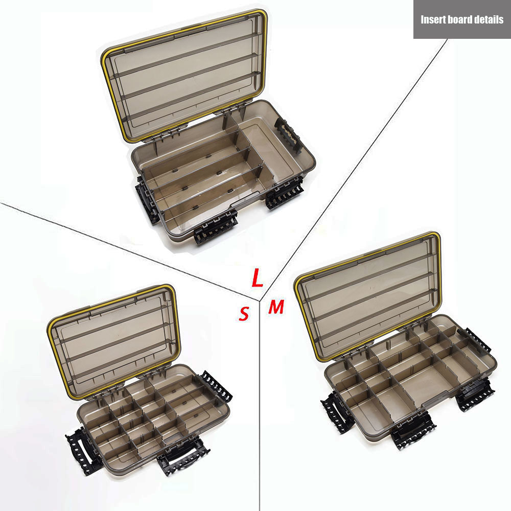 กันน้ํากล่องตกปลาขนาดใหญ่ความจ - Quality Fishing Equipment บทวิจารณ์และราคา